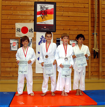 Judokas bis 30kg