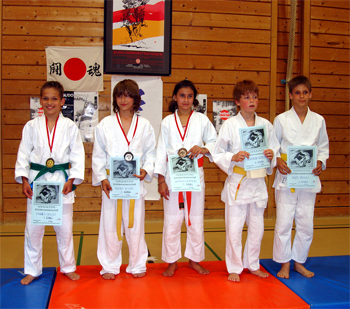 Judokas bis 39kg