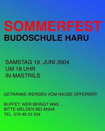 Sommerfest 2004