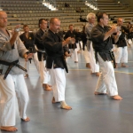 Volle Konzentration bei der Tekko Kata