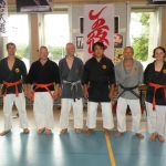 Gruppenfoto mit Sensai K. Chinen